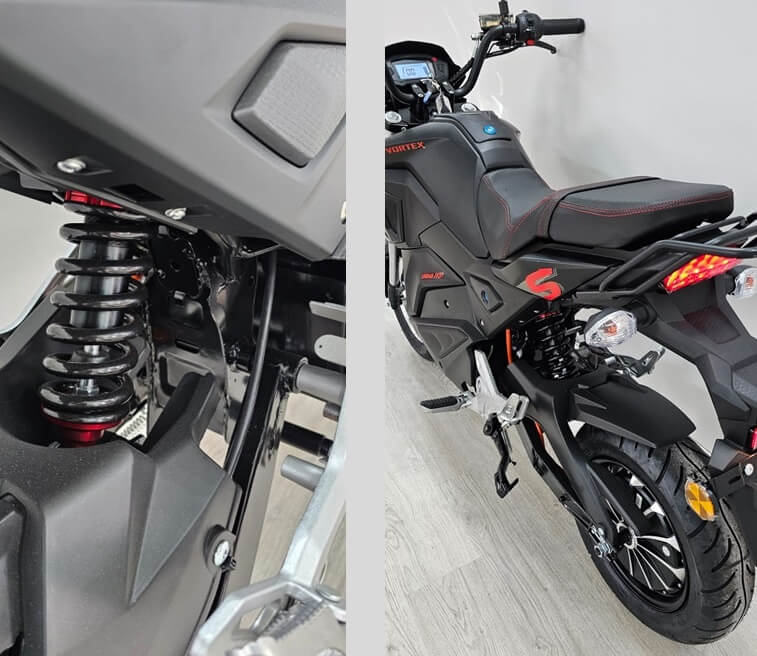 HARLEY STYLE ELECTRIC MOTORBIKE 1500W - Electric motorbike without registration
