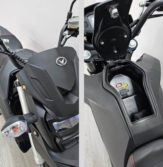HARLEY STYLE ELECTRIC MOTORBIKE 1500W - Electric motorbike without registration
