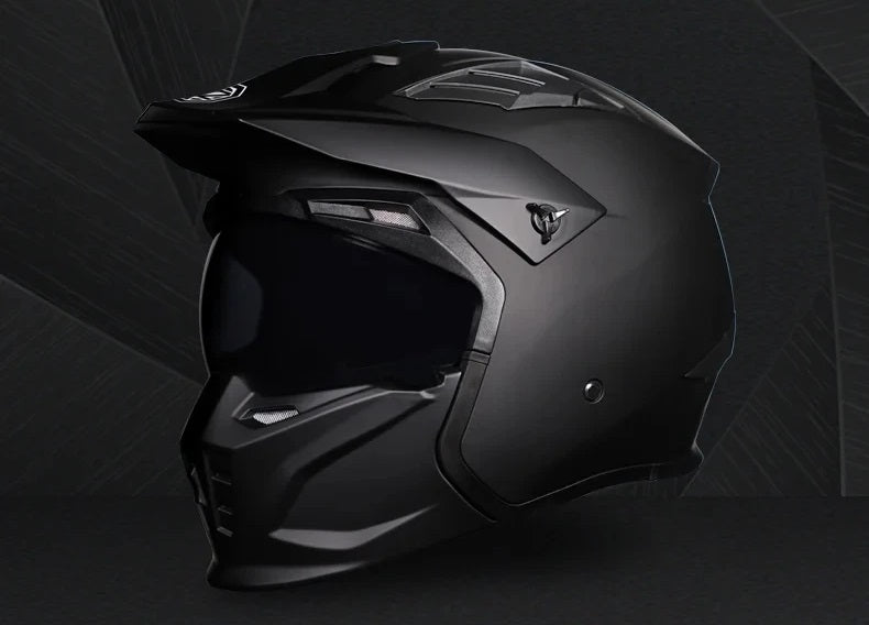 RideMorph ORZ - Modular Removable Front Helmet