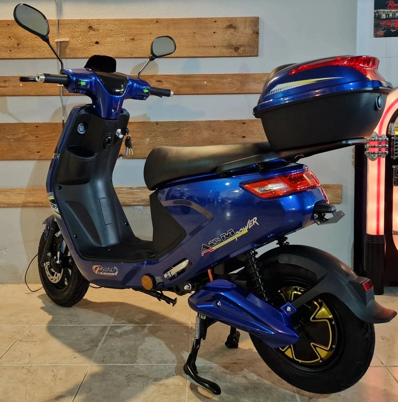 HARLEY STYLE ELECTRIC MOTORBIKE 1500W - Electric motorbike without registration