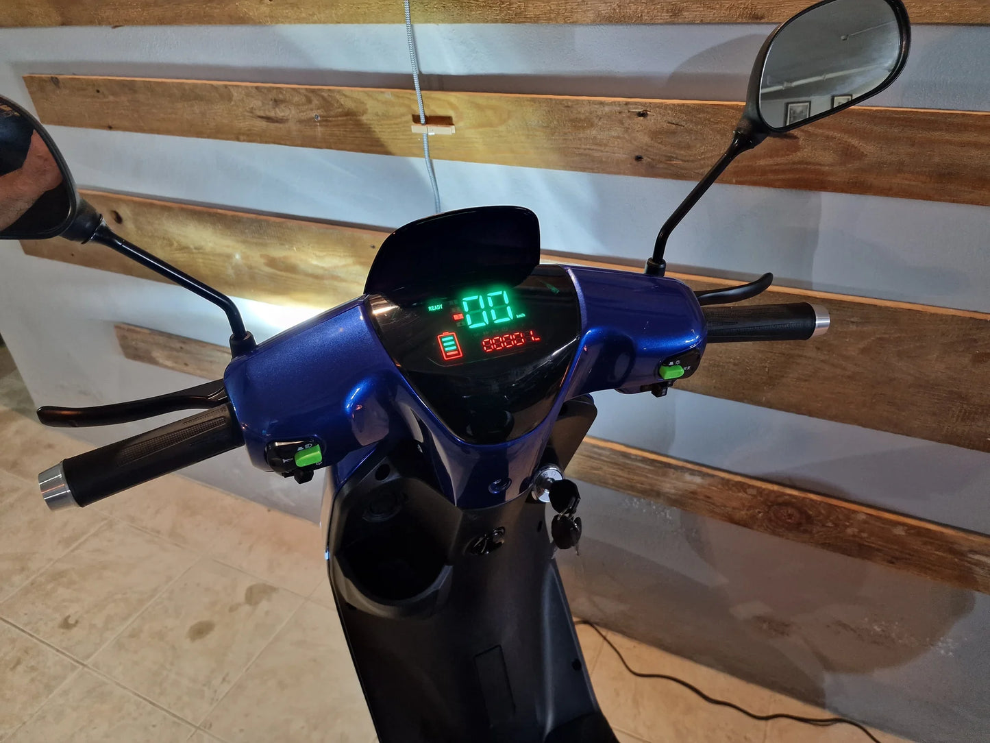 HARLEY STYLE ELECTRIC MOTORBIKE 1500W - Electric motorbike without registration