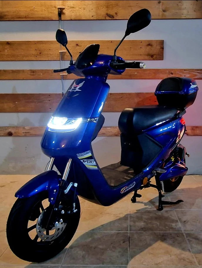 HARLEY STYLE ELECTRIC MOTORBIKE 1500W - Electric motorbike without registration