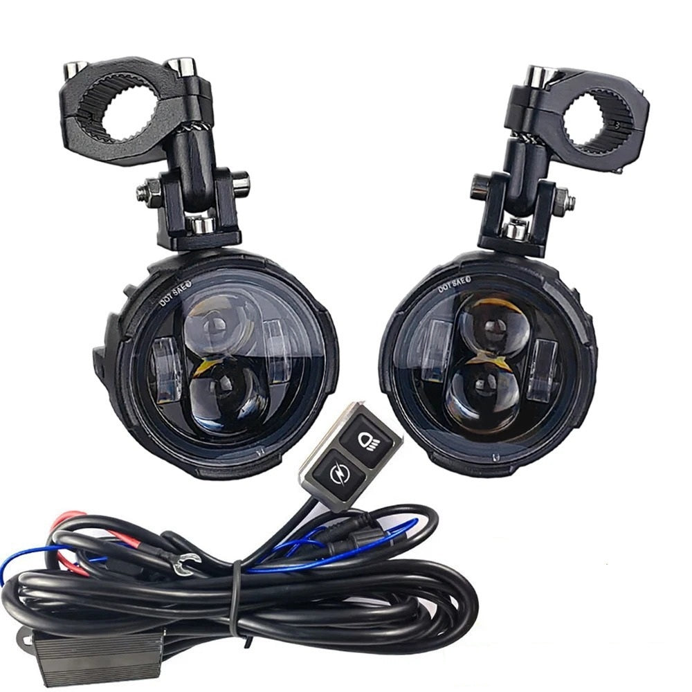 100W LED Auxiliary Headlights (Pair) 