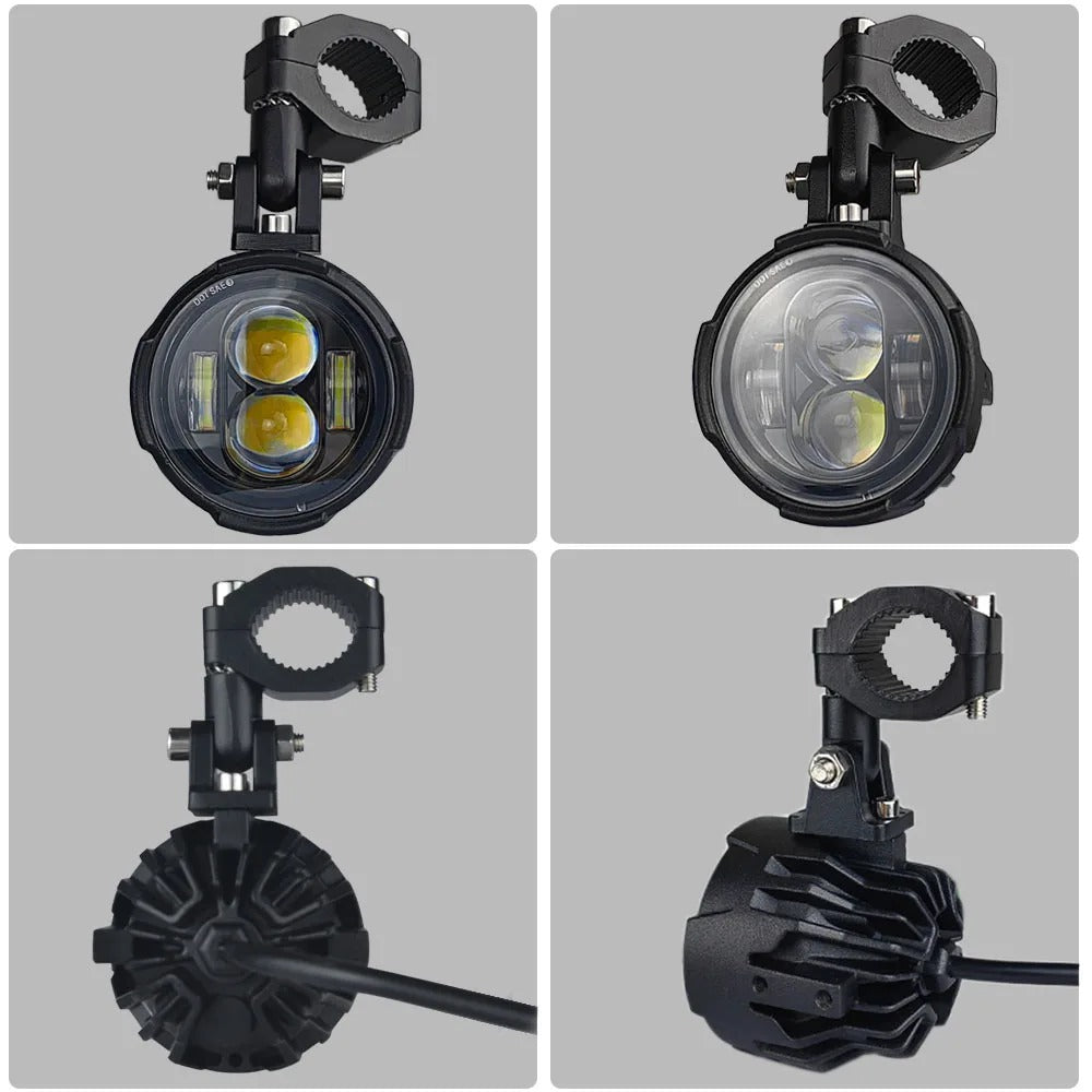 100W LED Auxiliary Headlights (Pair) 