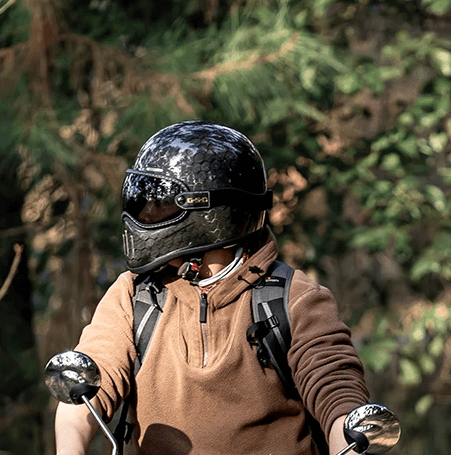 RideMorph ORZ Carbon - Classic Helmet