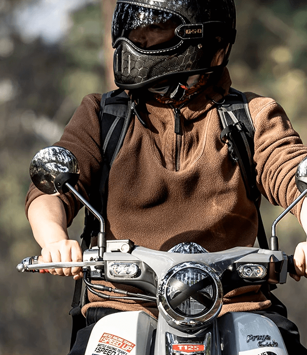 RideMorph ORZ Carbon - Classic Helmet