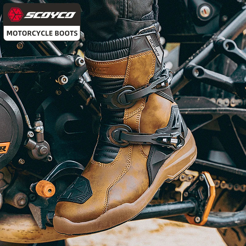 RidePro™ SCOYCO - Botas de Motociclismo