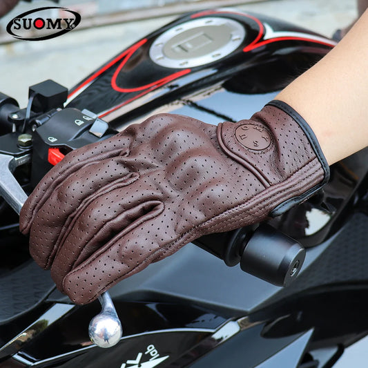 SuomyLeather™ - Guantes de moto 