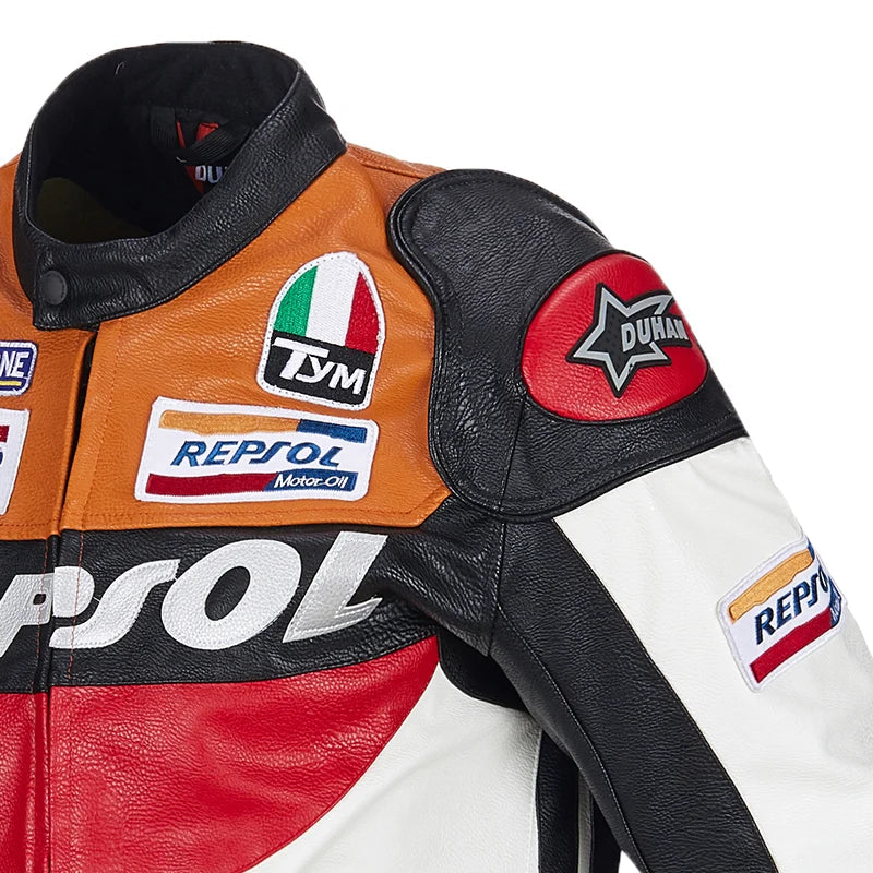 Duhan SuperSport REPSOL - Men's motorcycle jacket