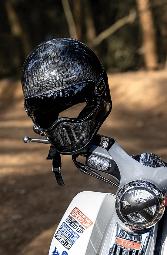 RideMorph ORZ Carbon - Classic Helmet