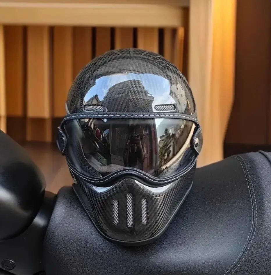 RideMorph ORZ Carbon - Classic Helmet