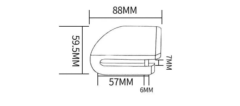 Disc Lock for Motorcycle