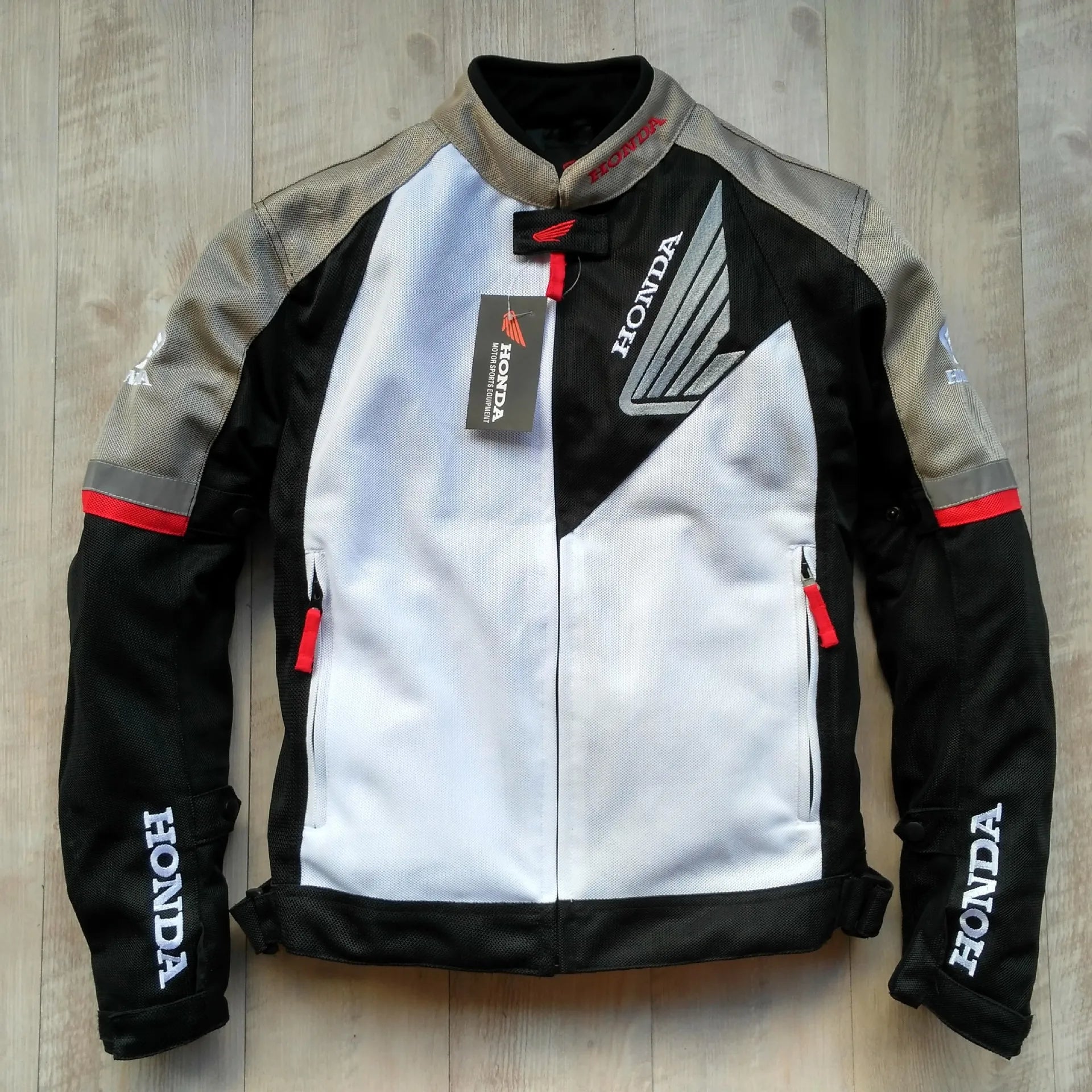 Honda Riot Jacket Honda Motorcycle Jacket Men's Honda Repsol Gas Motorbike Leather