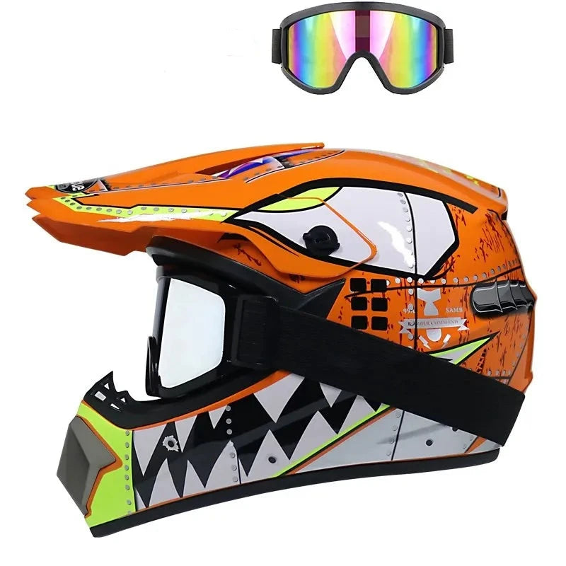 MTB Racing DH - Casco cruzado