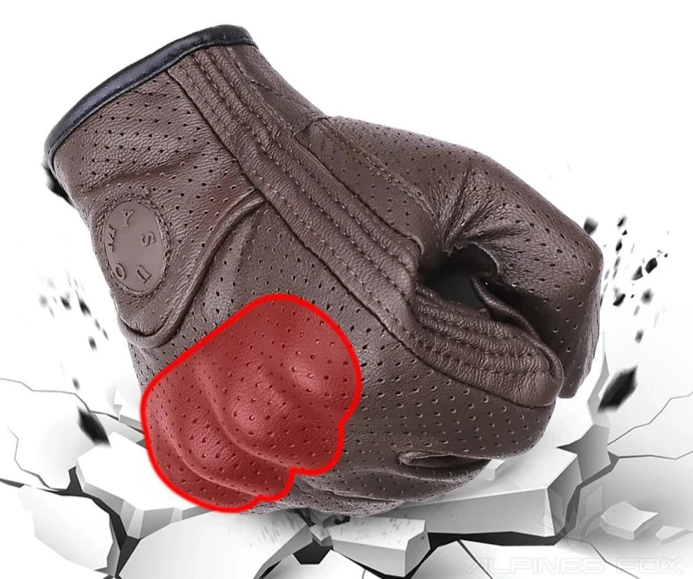 SuomyLeather™ - Motorcycle gloves 