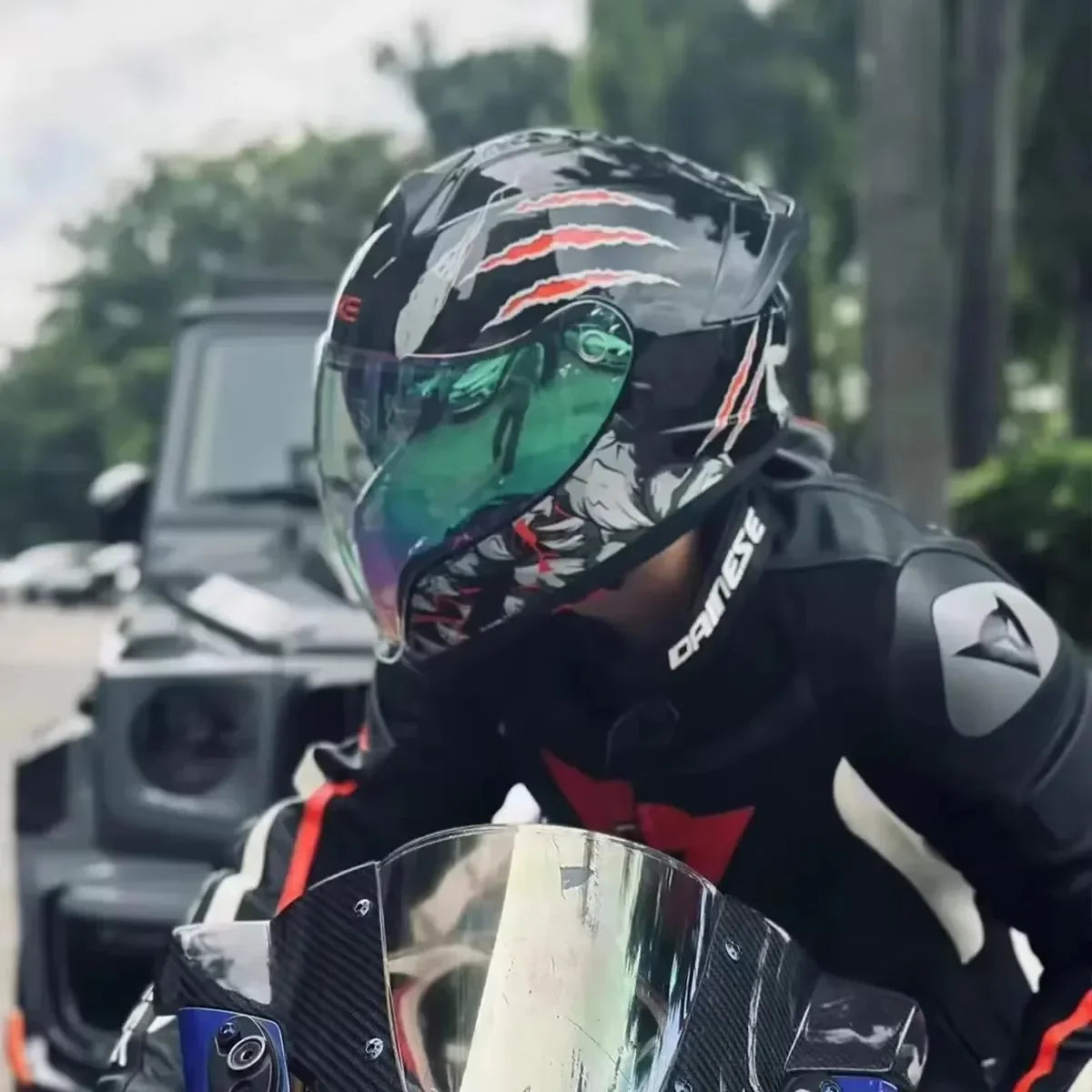 QIKE FP ZERO Full Face Helmet (Limited Edition)