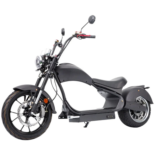 HARLEY STYLE ELECTRIC MOTORBIKE 3000W - Electric motorcycle with license plate 