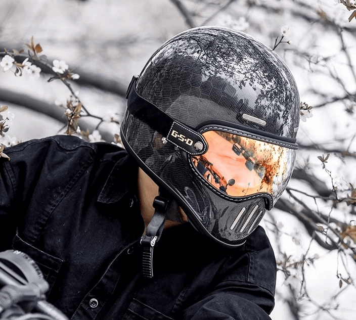 RideMorph ORZ Carbon - Classic Helmet