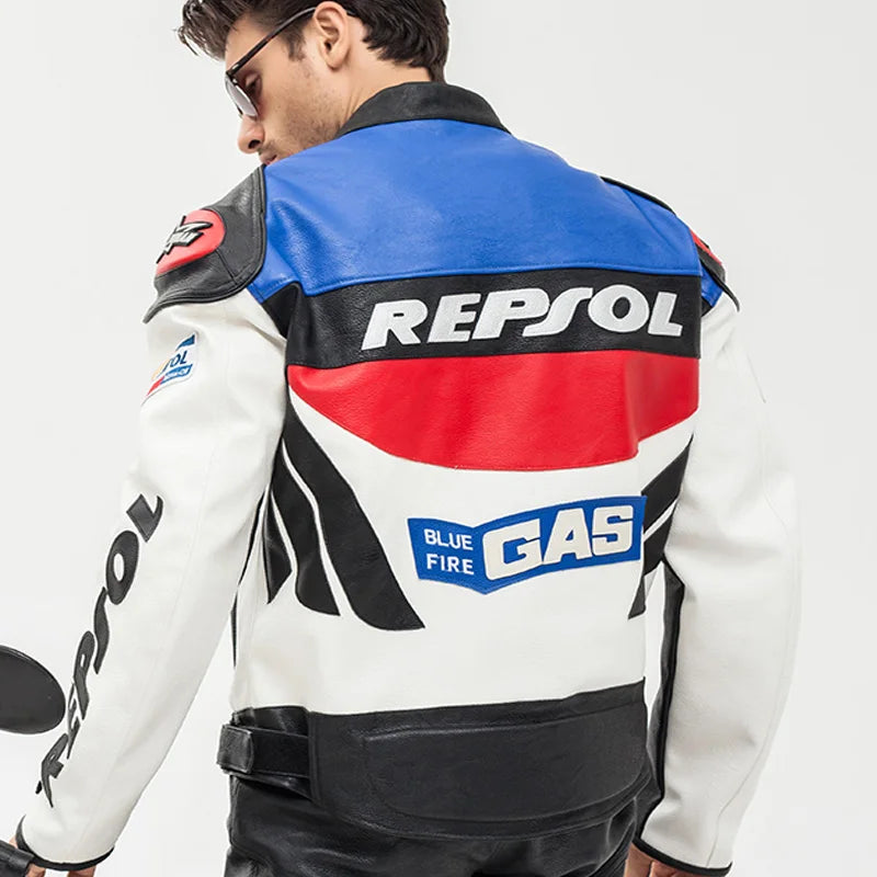 Duhan SuperSport REPSOL - Men's motorcycle jacket