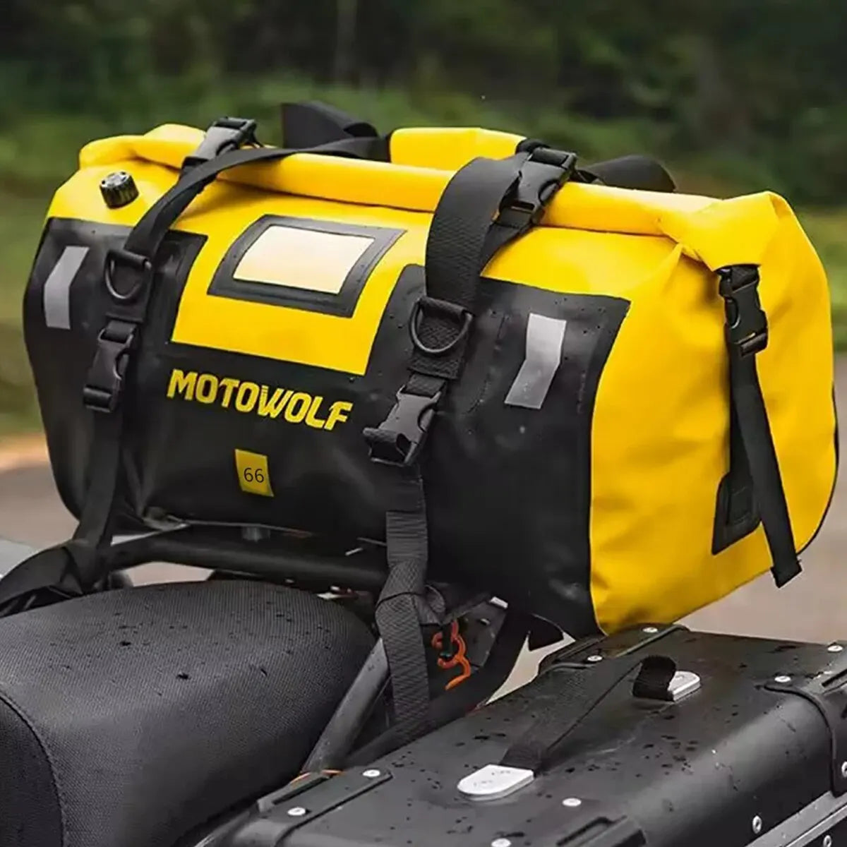 MotoWolf™ - Universal Suitcase for Motorcycle 