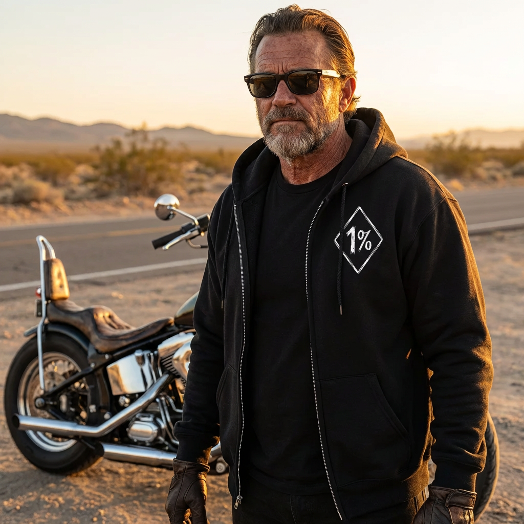 Zip Hoodie 1%
