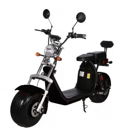 HARLEY STYLE ELECTRIC MOTORCYCLE 1500W - Electric motorcycle with license plate 