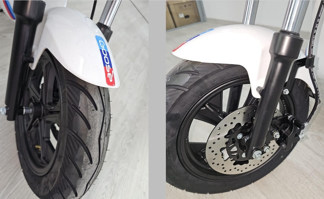 Moped City 250w - Electric scooter without license plate 